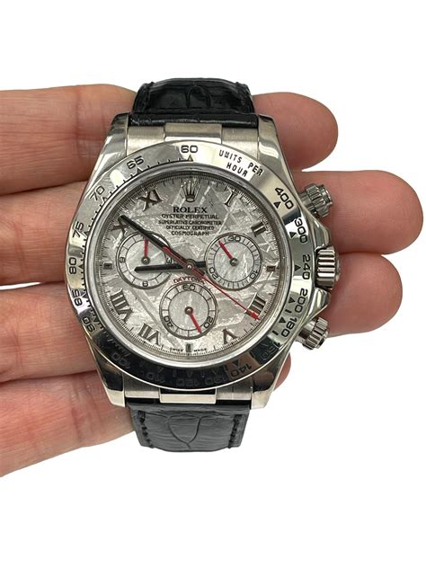 rolex daytona meteorite roman|Rolex daytona value chart.